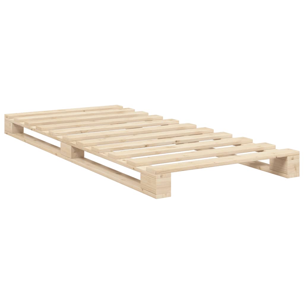 Sengeramme med hodegavl 90x200 cm heltre furu