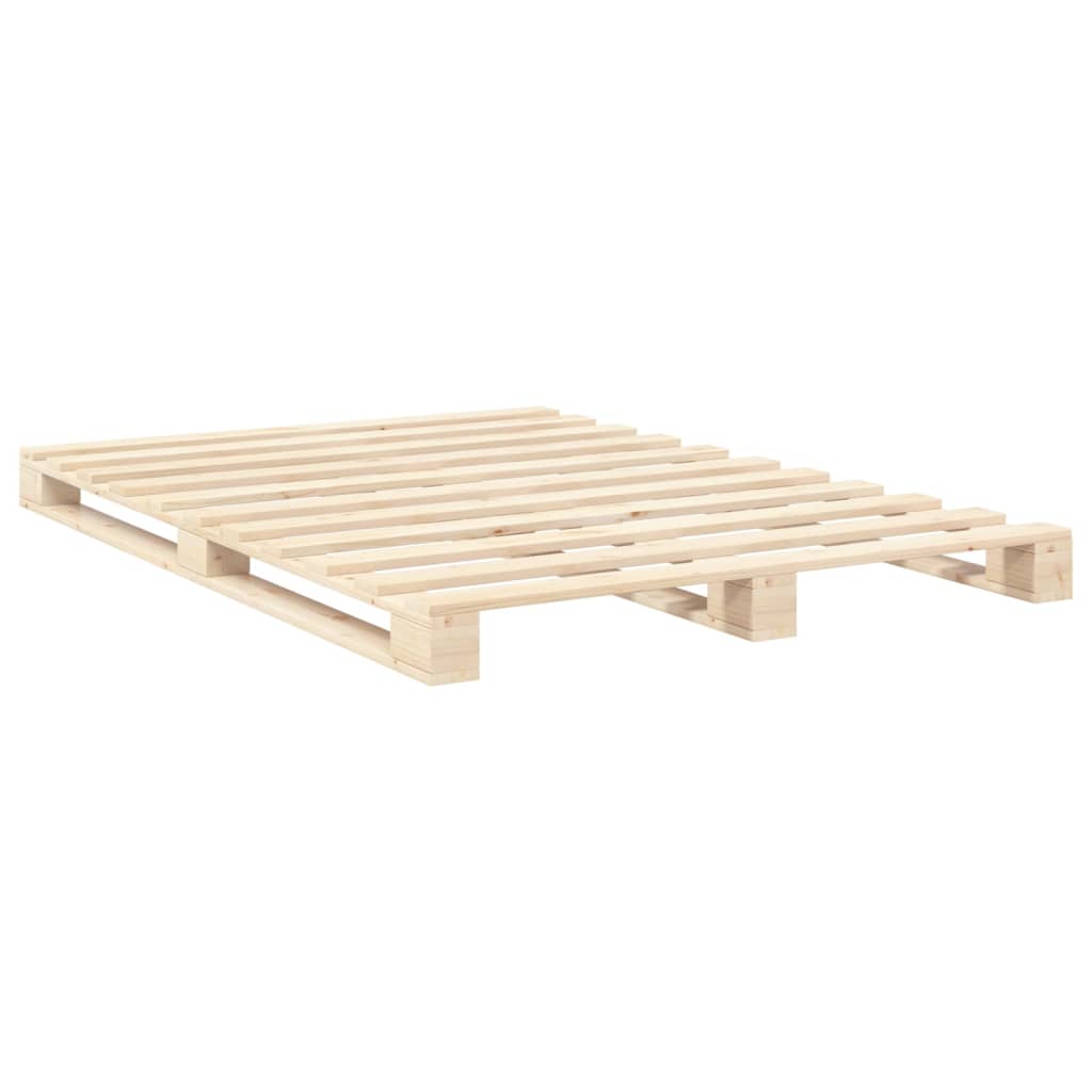 Sengeramme med hodegavl 160x200 cm heltre furu
