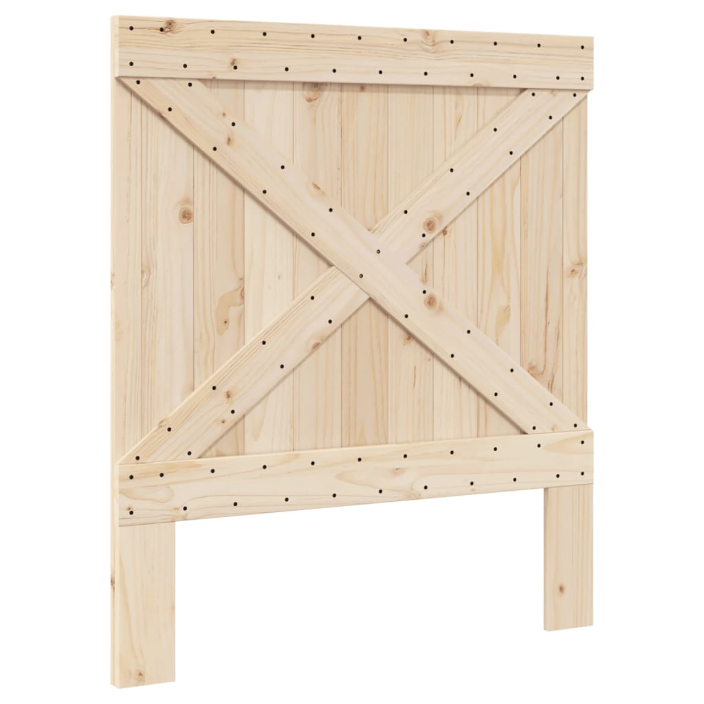 Sengeramme med hodegavl 90x200 cm heltre furu