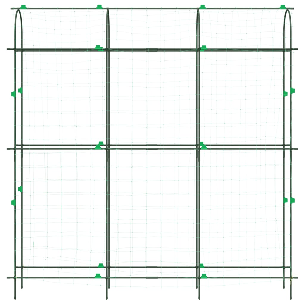 Hageespalier for klatreplanter 2 stk U-ramme stål