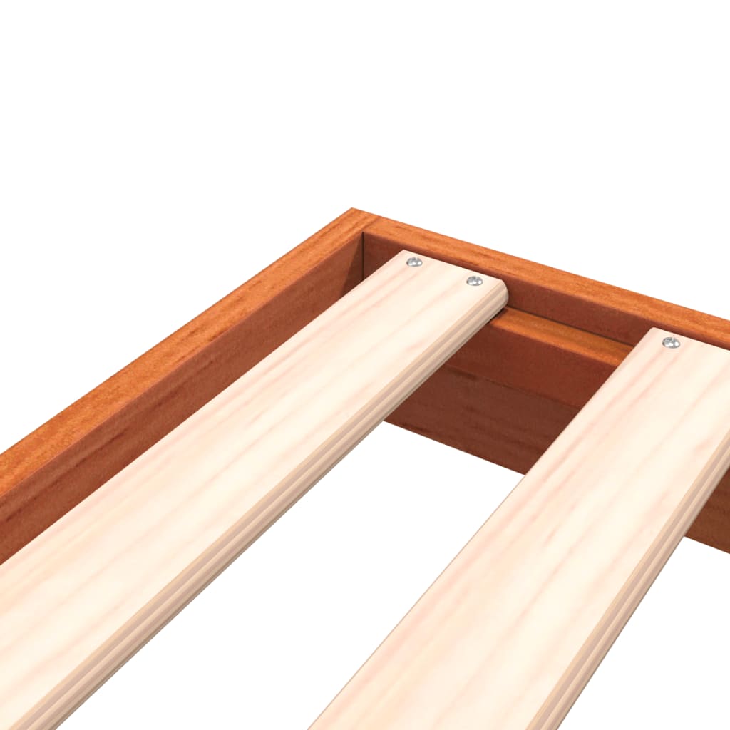 Dagseng voksbrun 75x190 cm heltre furu
