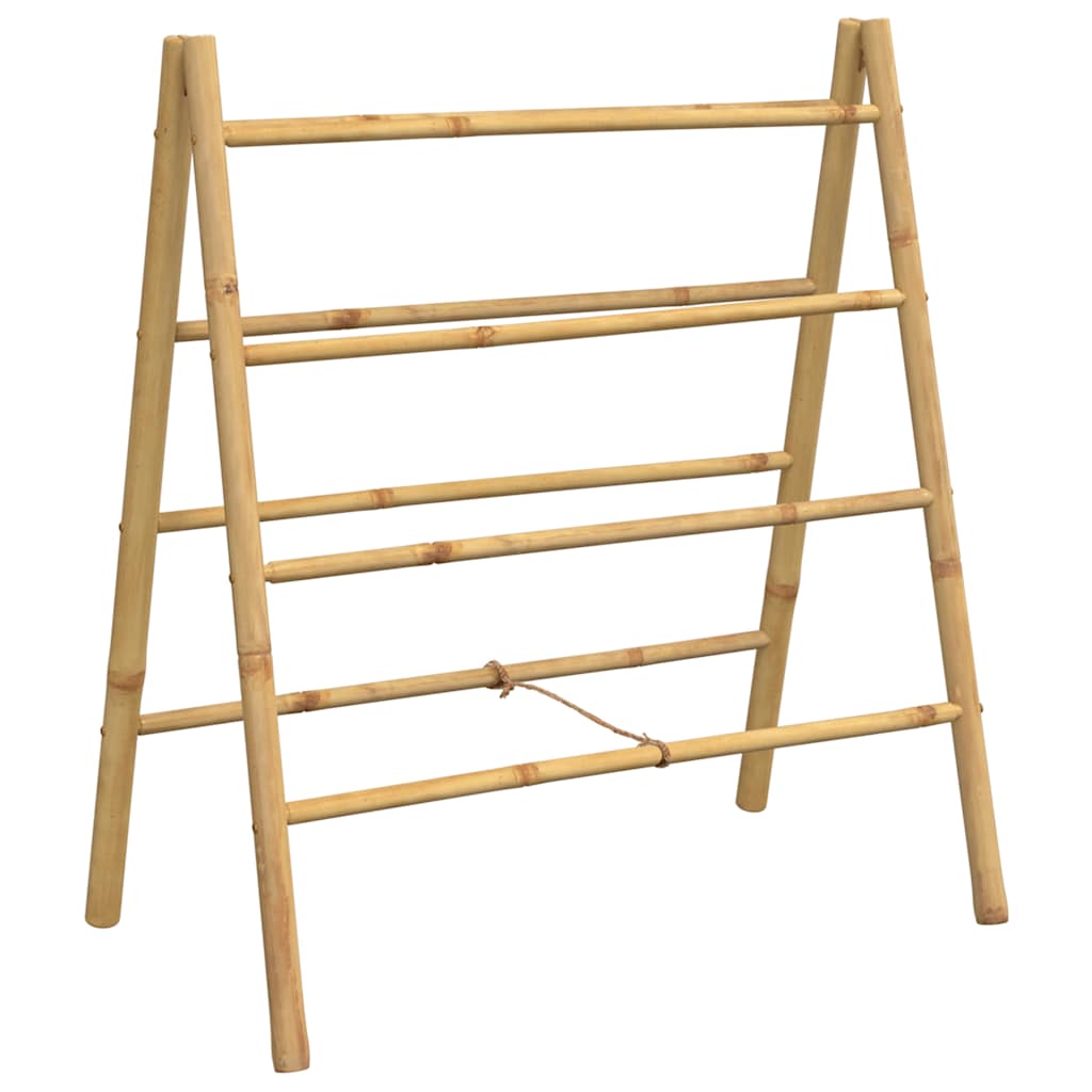 Dobbel håndklestige med 4 trinn 90x50x100 cm bambus
