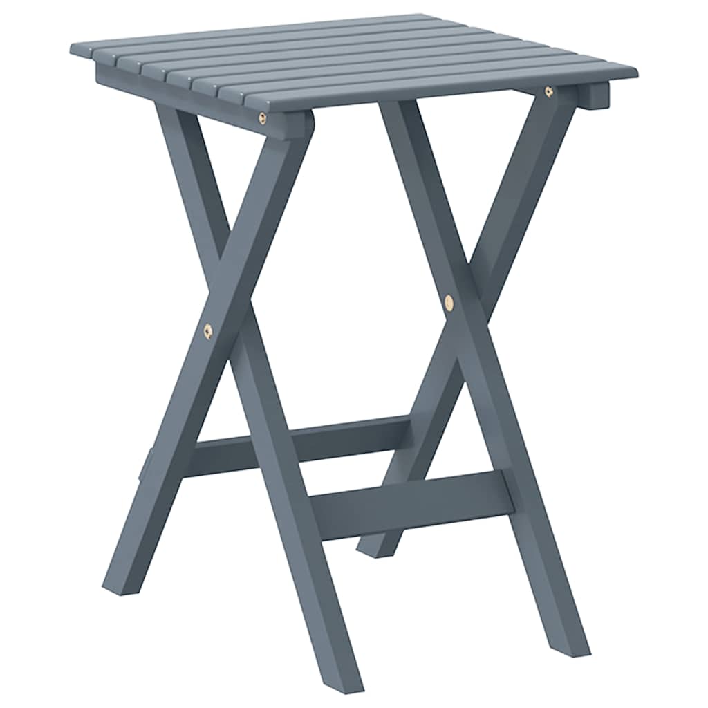 Sammenleggbart sidebord grå heltre poppeltre