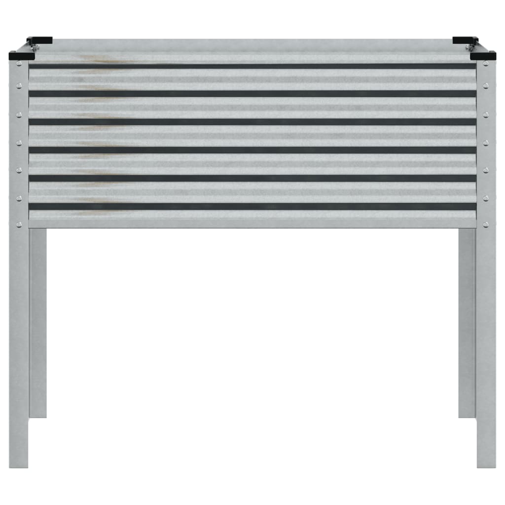 Hagepotte 100x45x90 cm galvanisert stål