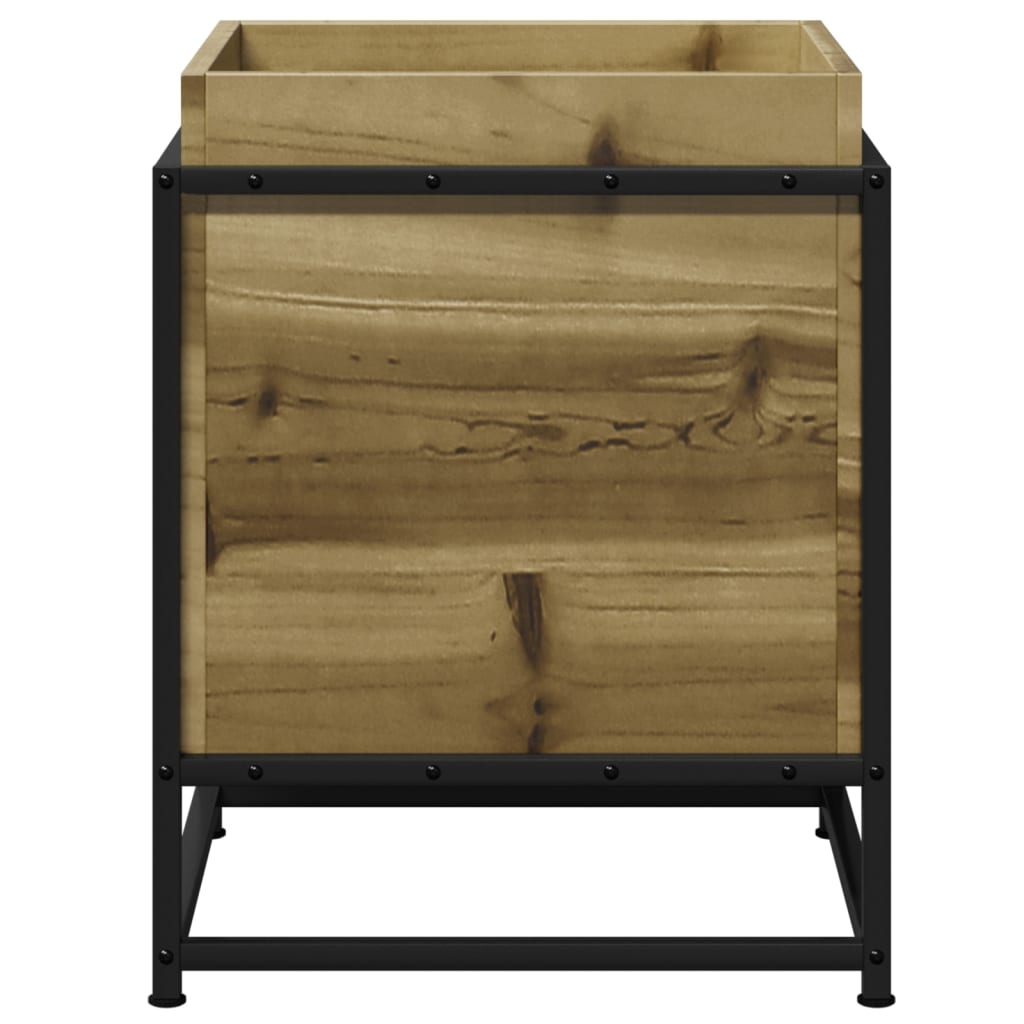 Blomsterkasse 40x40x50 cm impregnert furu
