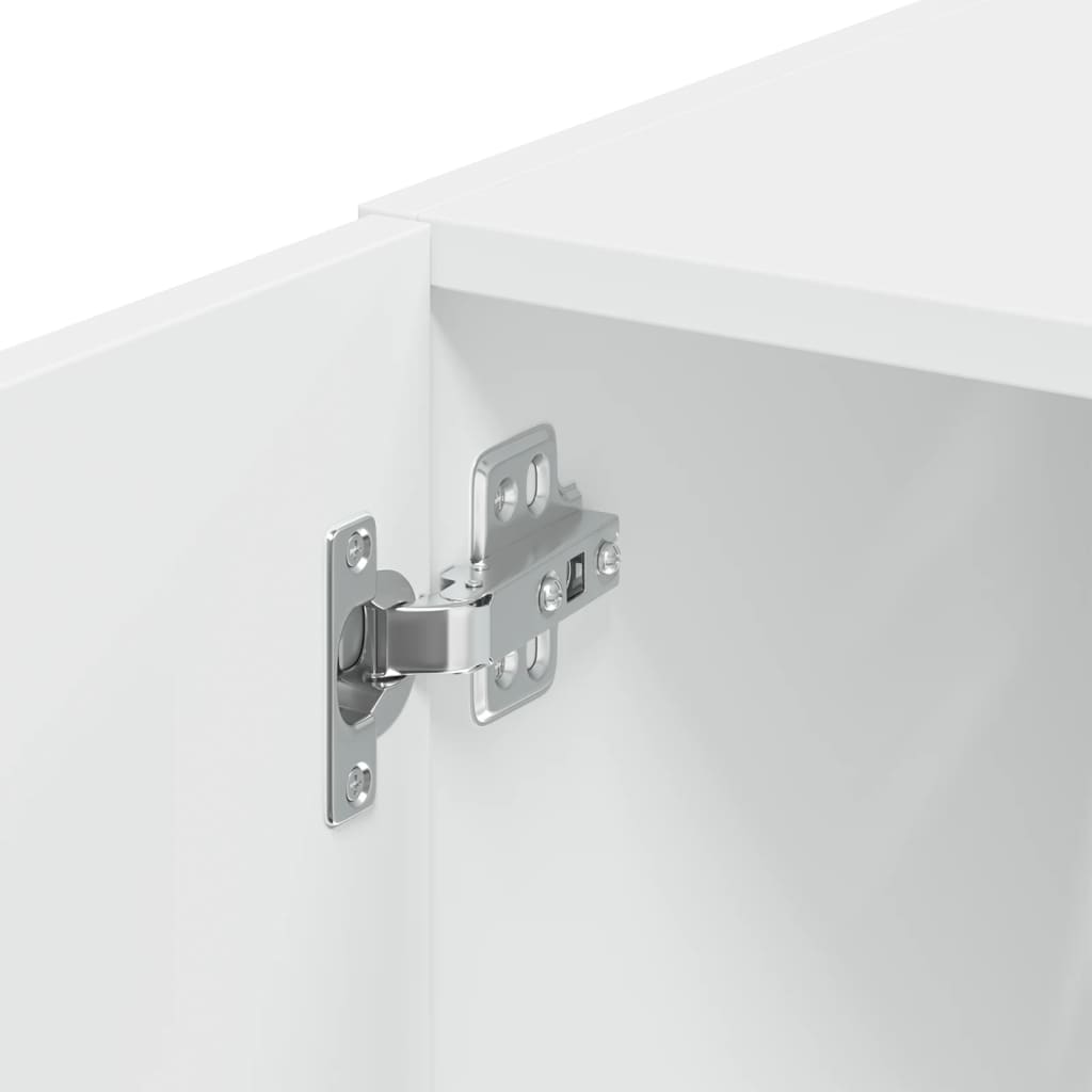 Veggskap hvit 40x42,5x40 cm konstruert tre vidaXL