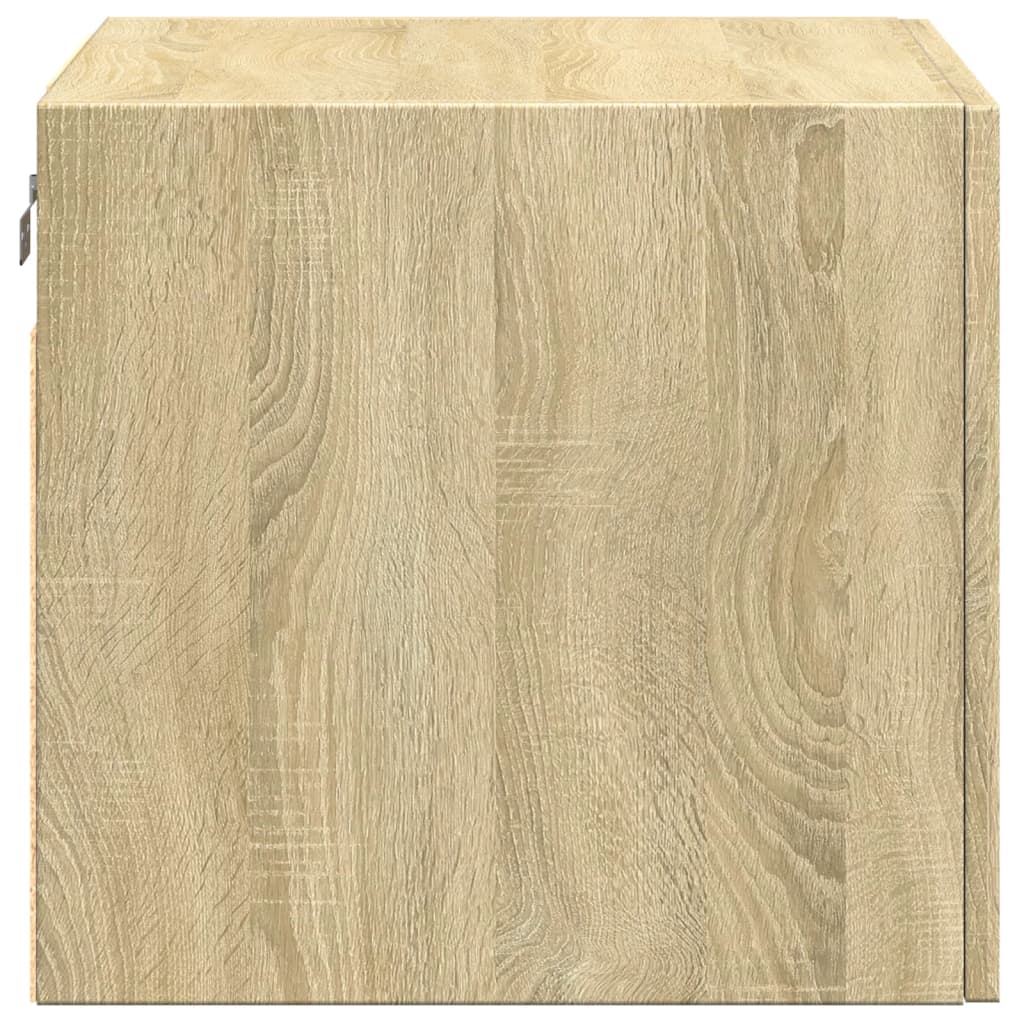 Veggskap sonoma eik 50x42,5x40 cm konstruert tre vidaXL