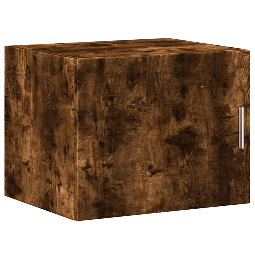 Veggskap røkt eik 50x42,5x40 cm konstruert tre vidaXL