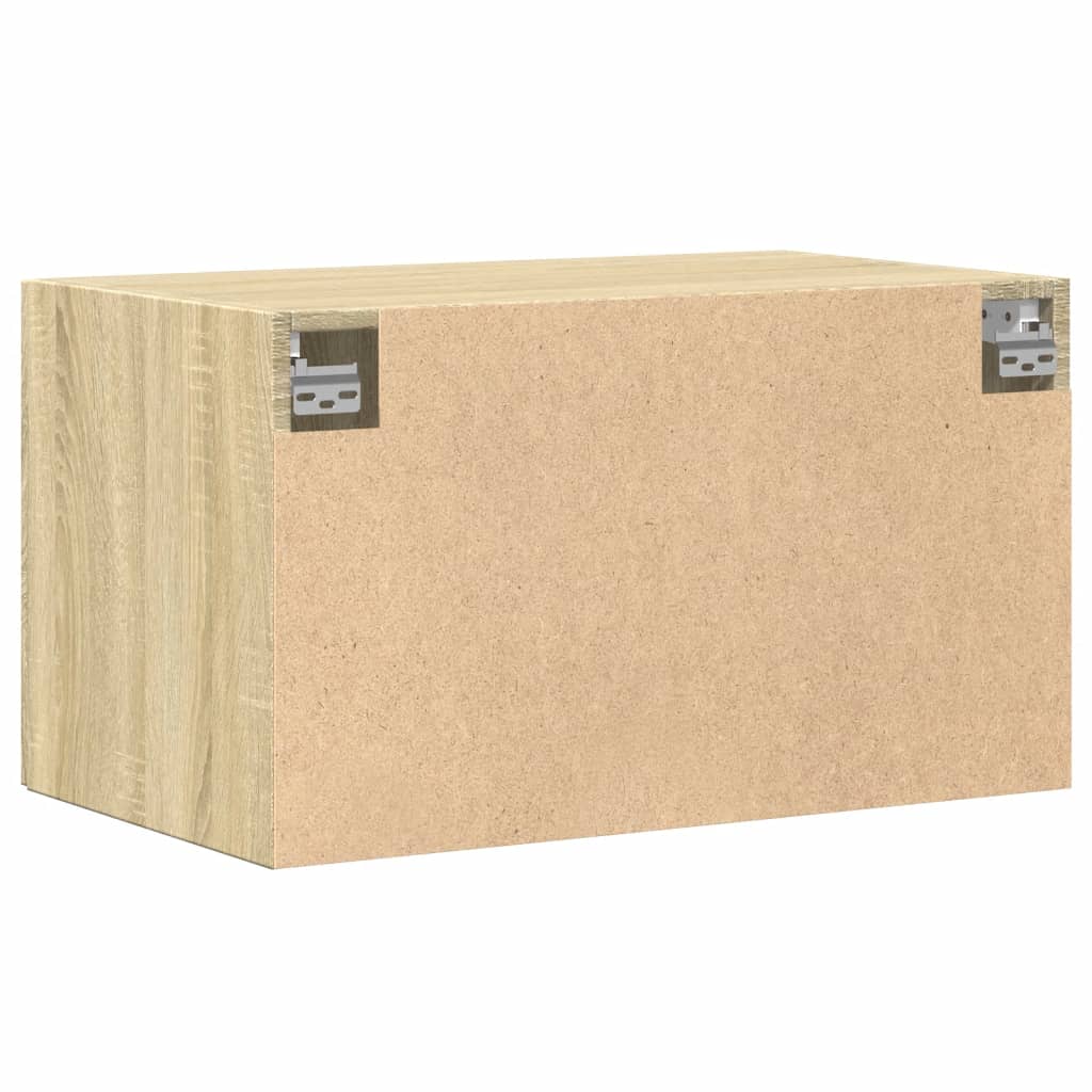Veggskap sonoma eik 70x42,5x40 cm konstruert tre