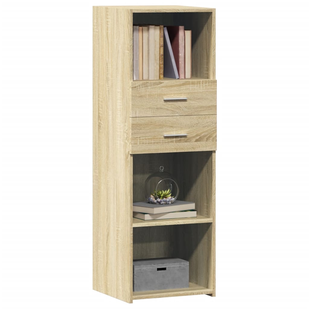 Hylle sonoma eik 40x42,5x124 cm konstruert tre