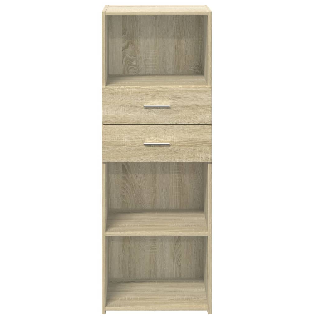 Hylle sonoma eik 45x42,5x124 cm konstruert tre