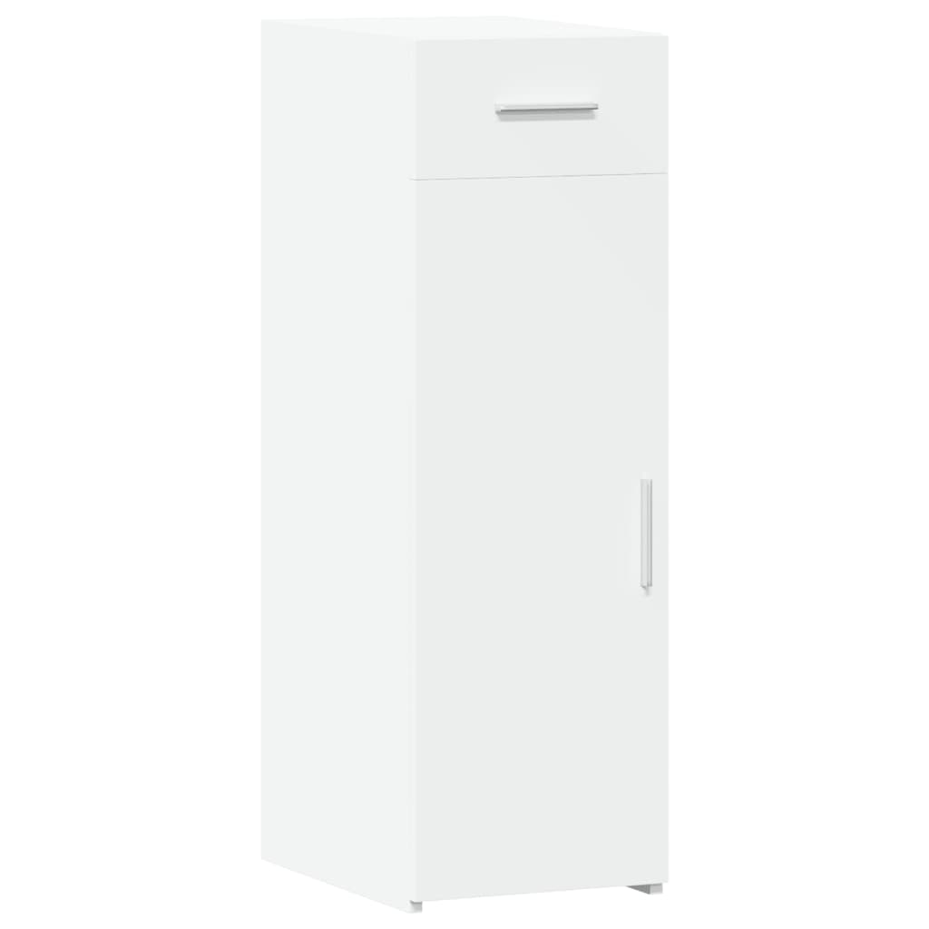 Skjenk hvit 30x42,5x93 cm konstruert tre