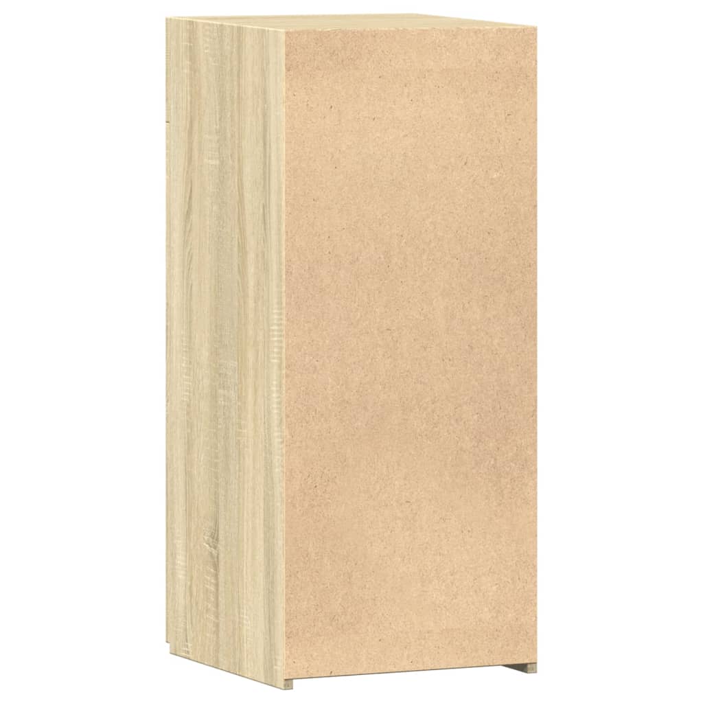 Skjenk sonoma eik 40x42,5x93 cm konstruert tre vidaXL