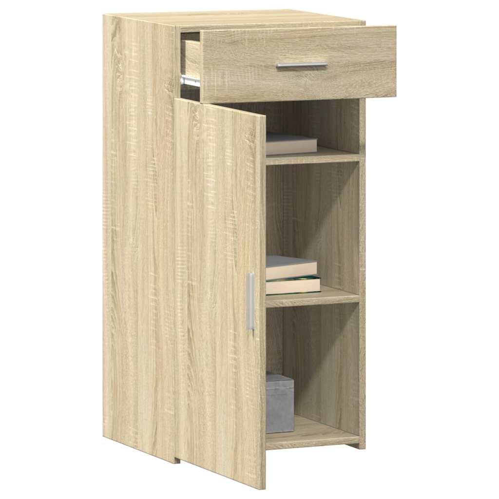 Skjenk sonoma eik 45x42,5x93 cm konstruert tre vidaXL
