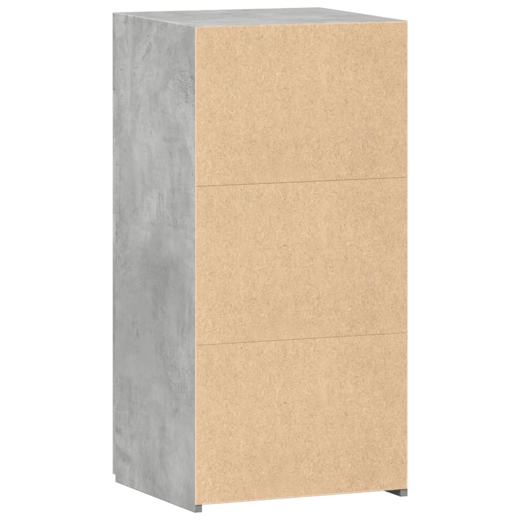 Skjenk betonggrå 45x42,5x93 cm konstruert tre