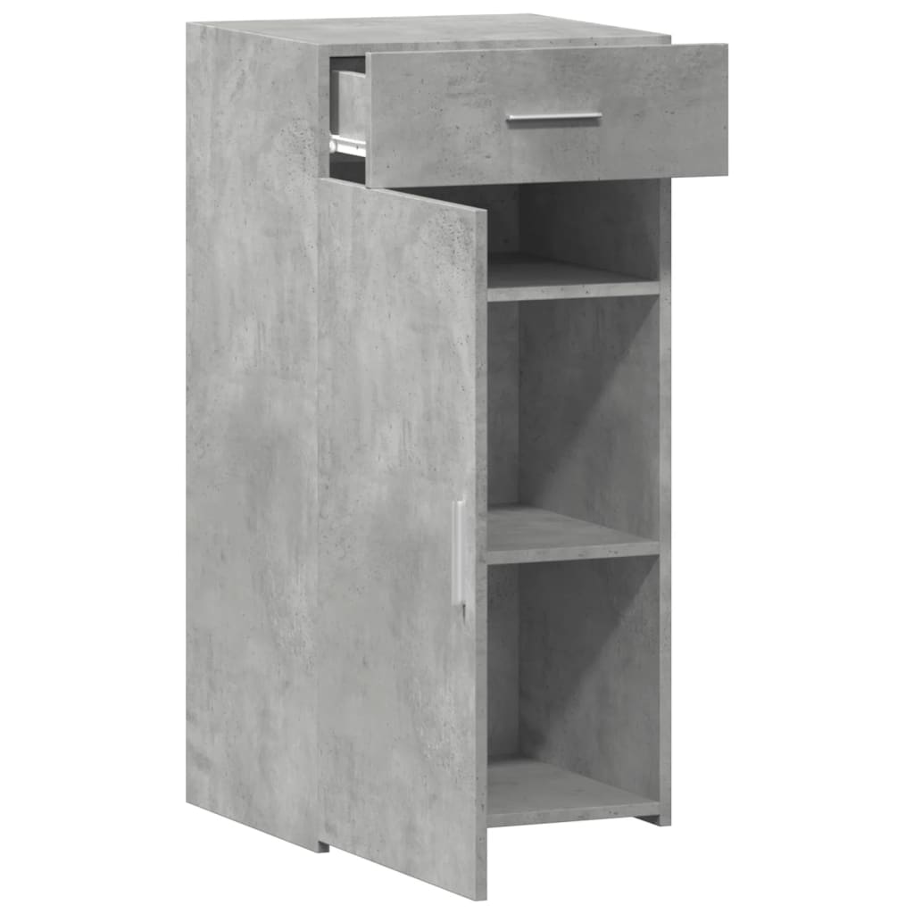 Skjenk betonggrå 45x42,5x93 cm konstruert tre