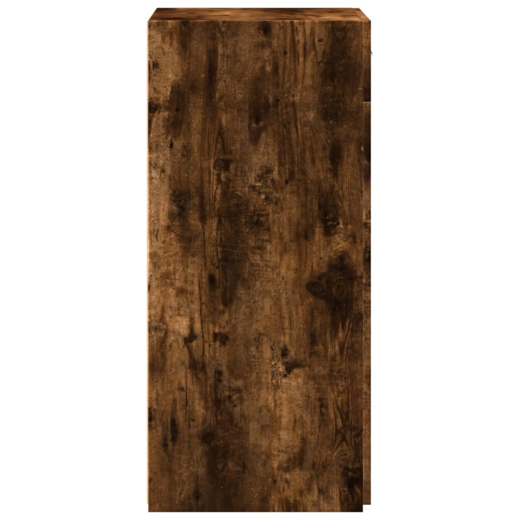 Skjenk røkt eik 50x42,5x93 cm konstruert tre