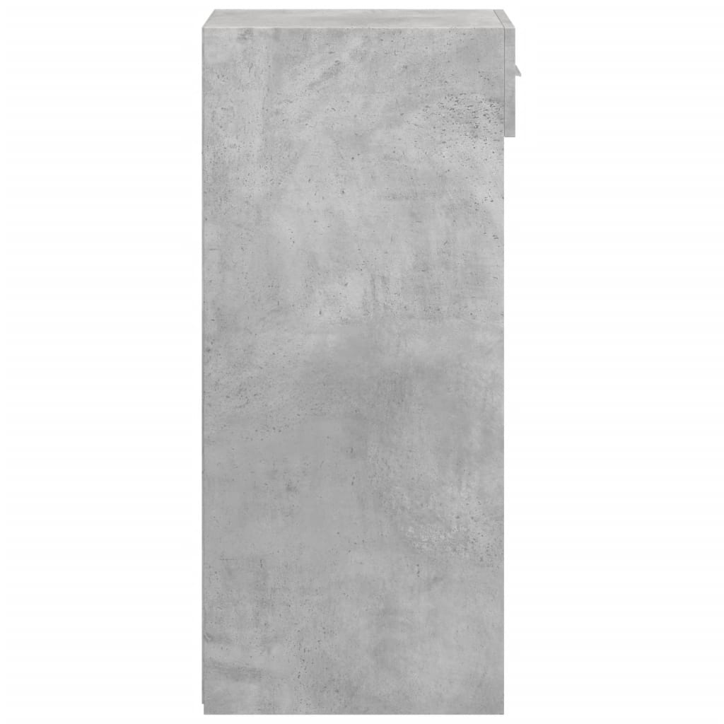 Skjenk betonggrå 30x42,5x93 cm konstruert tre