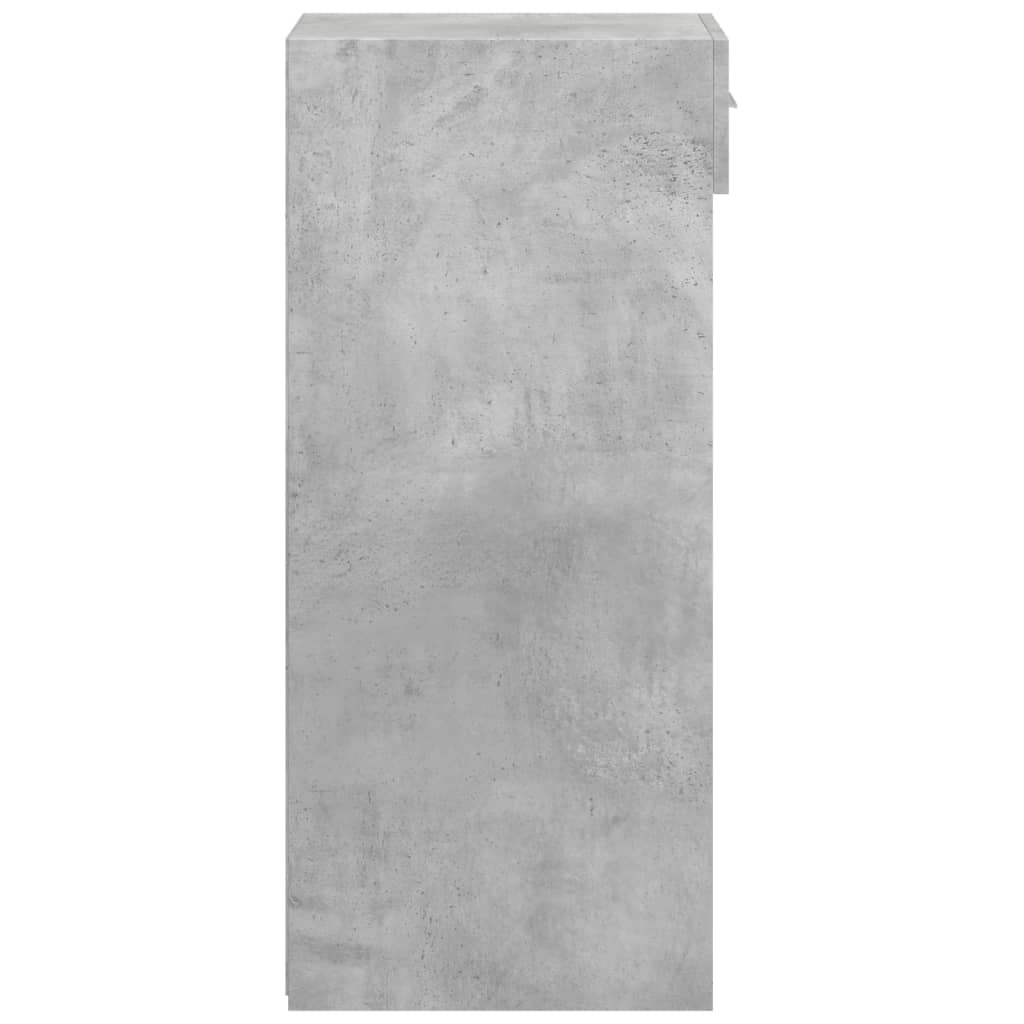 Skjenk betonggrå 40x42,5x93 cm konstruert tre