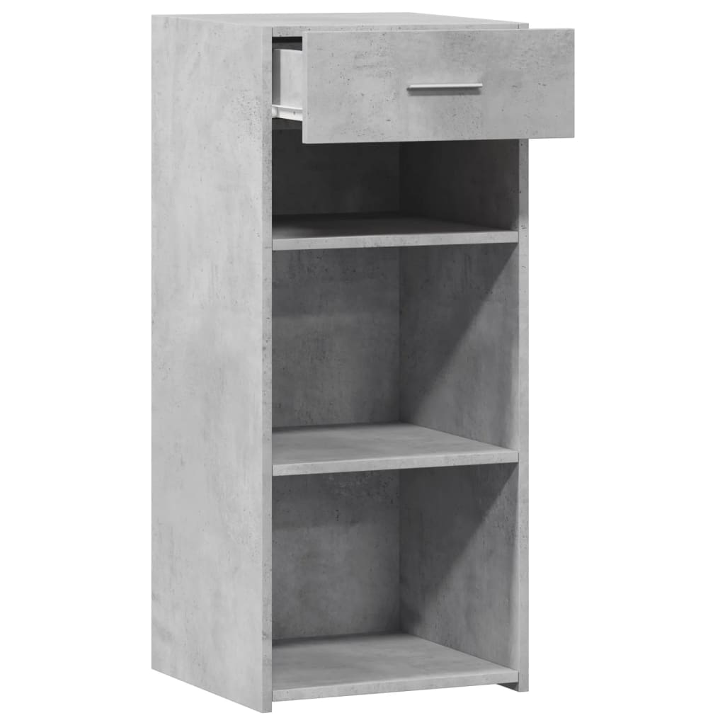 Skjenk betonggrå 40x42,5x93 cm konstruert tre