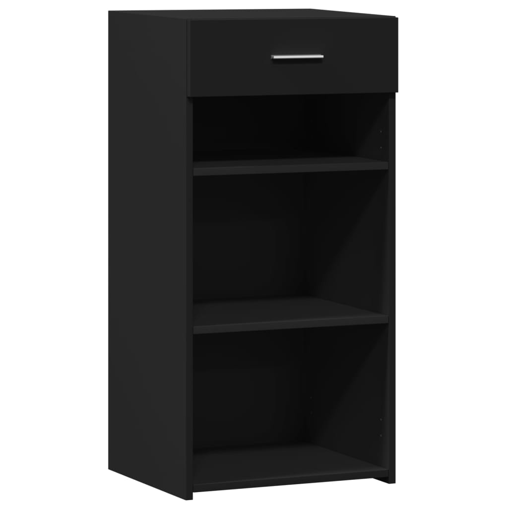 Skjenk svart 45x42,5x93 cm konstruert tre