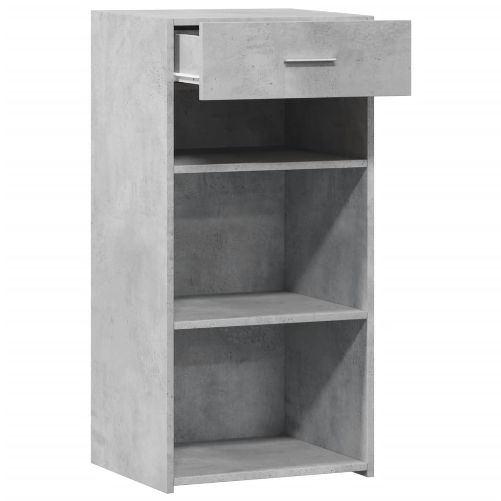 Skjenk betonggrå 45x42,5x93 cm konstruert tre