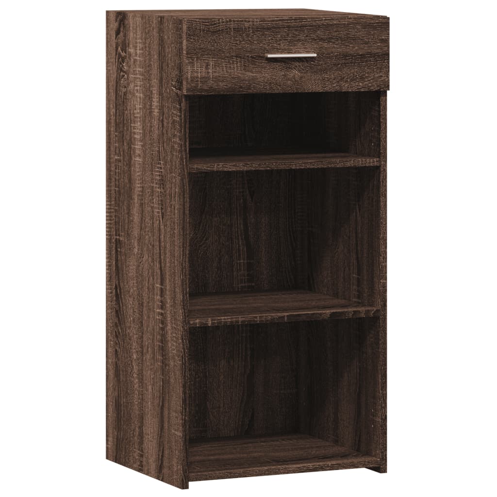 Skjenk brun eik 45x42,5x93 cm konstruert tre