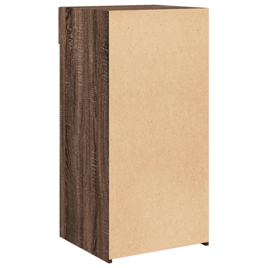 Skjenk brun eik 45x42,5x93 cm konstruert tre