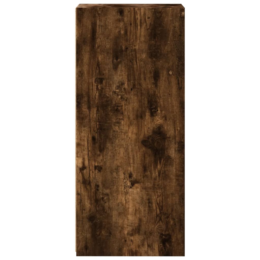 Skjenk røkt eik 30x41x93 cm konstruert tre