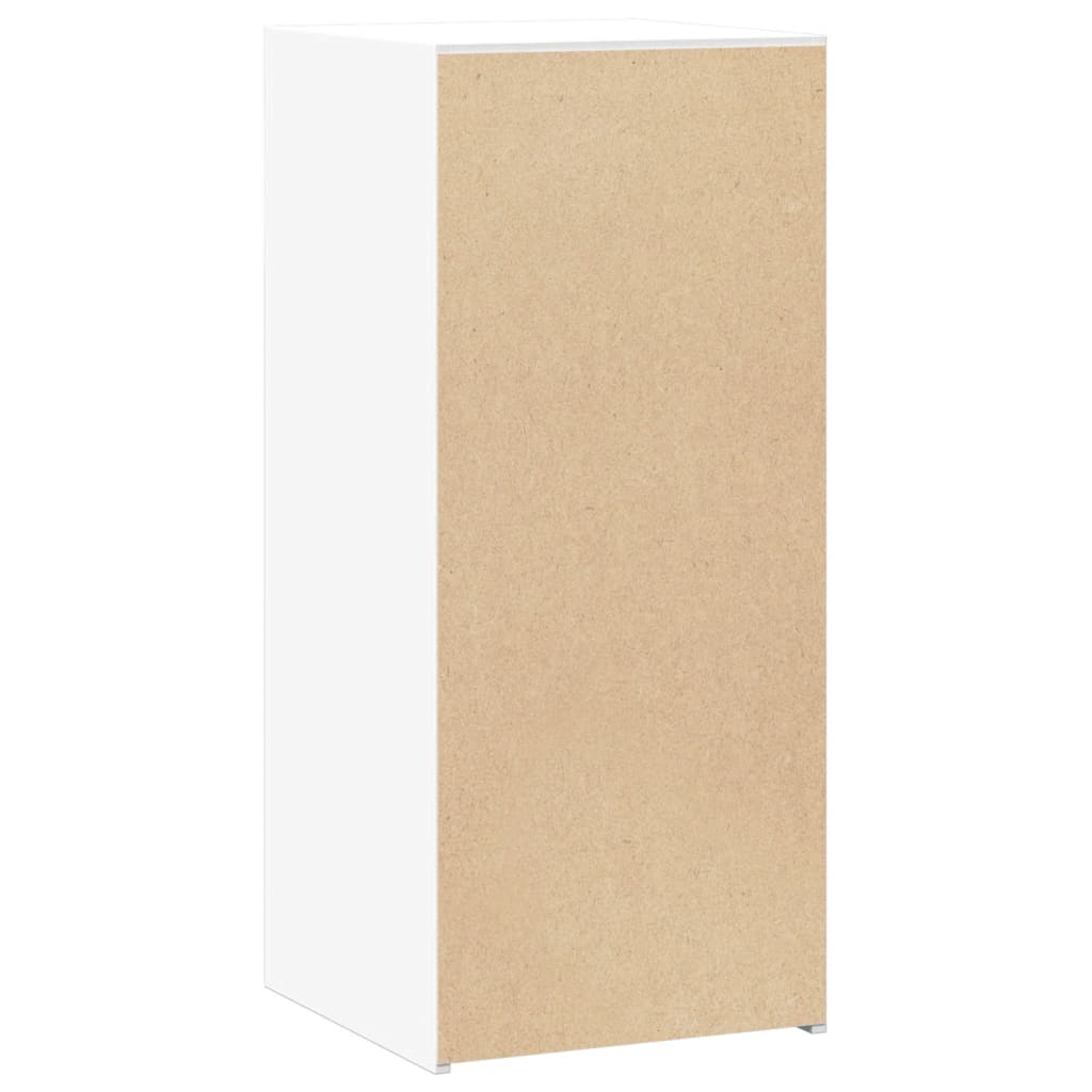 Skjenk hvit 40x41x93 cm konstruert tre