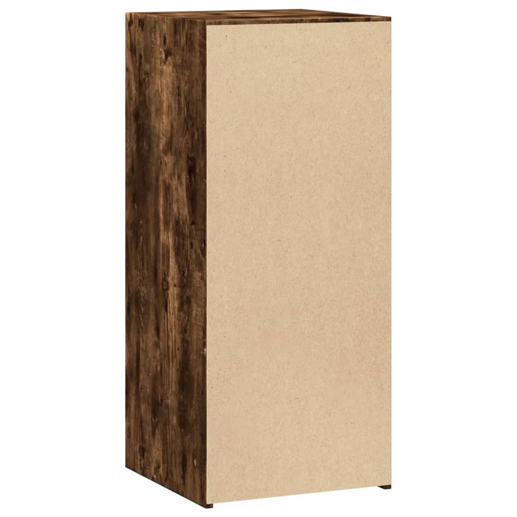 Skjenk røkt eik 40x41x93 cm konstruert tre