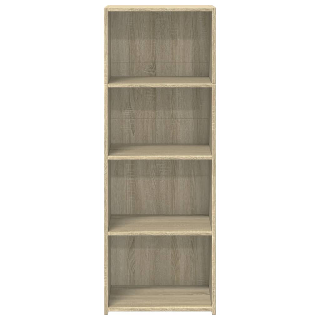 Hylle sonoma eik 45x41x124 cm konstruert tre