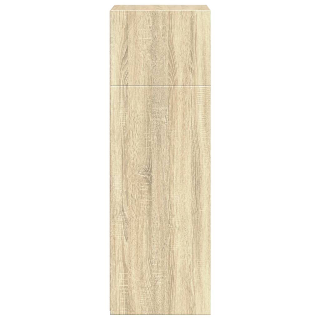 Hylle sonoma eik 50x41x124 cm konstruert tre