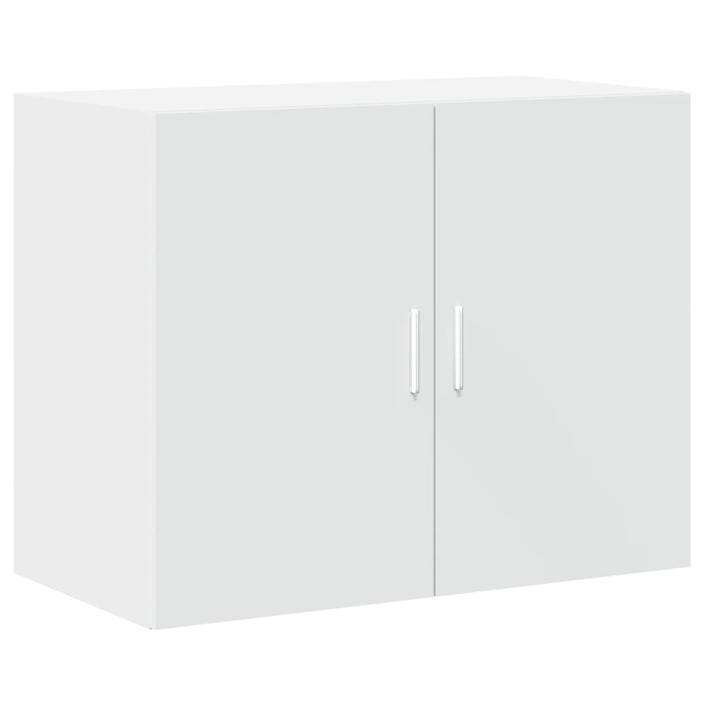 Highboard hvit 80x42,5x249 cm konstruert tre