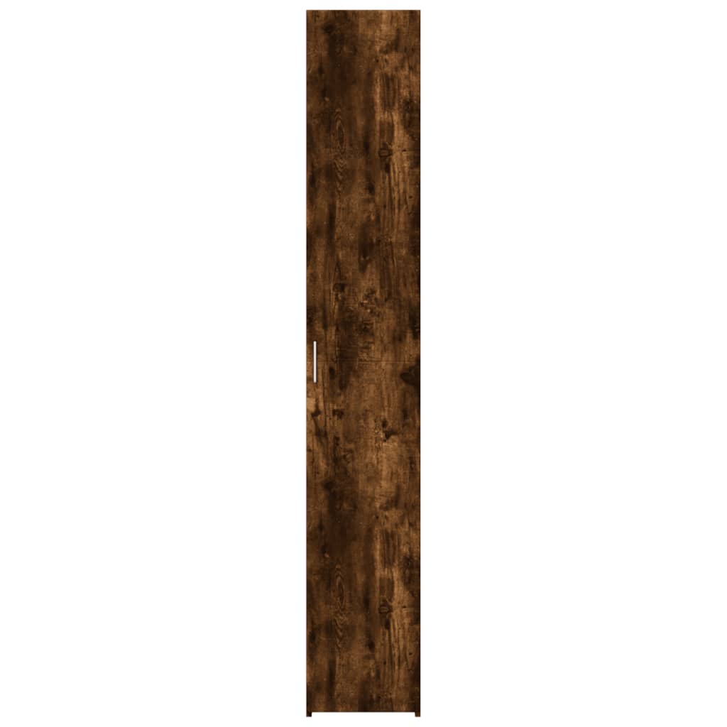 Hylle røkt eik 30x42,5x185 cm konstruert tre