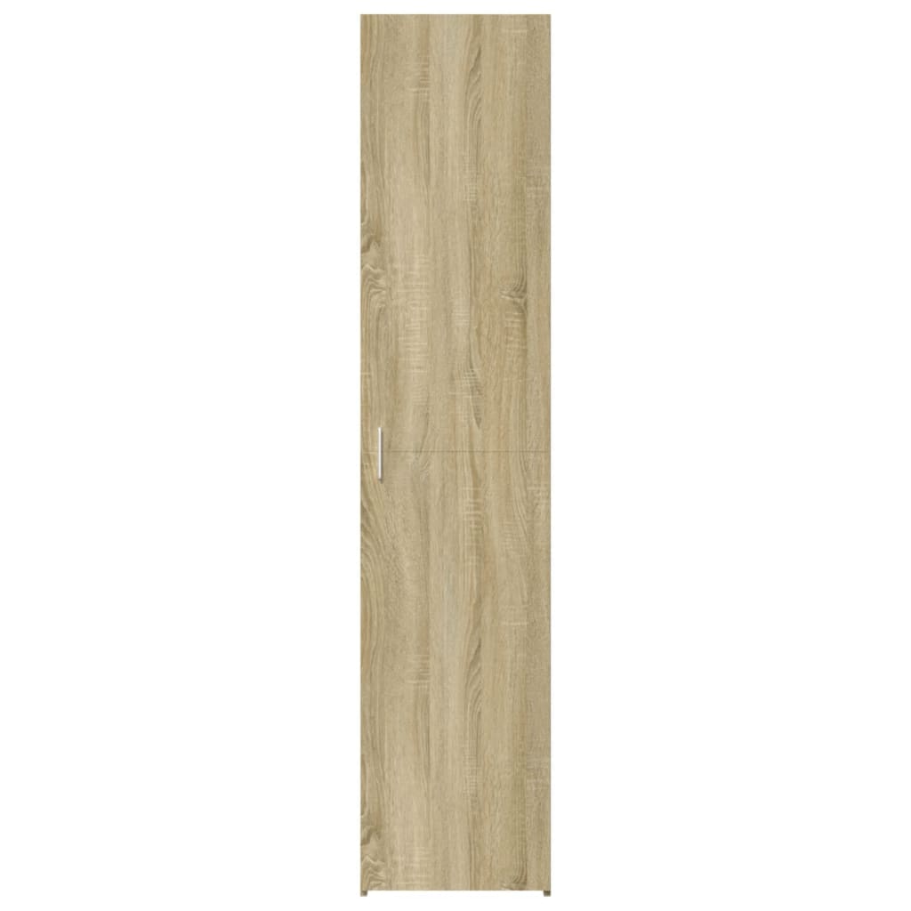 Hylle sonoma eik 40x42,5x185 cm konstruert tre
