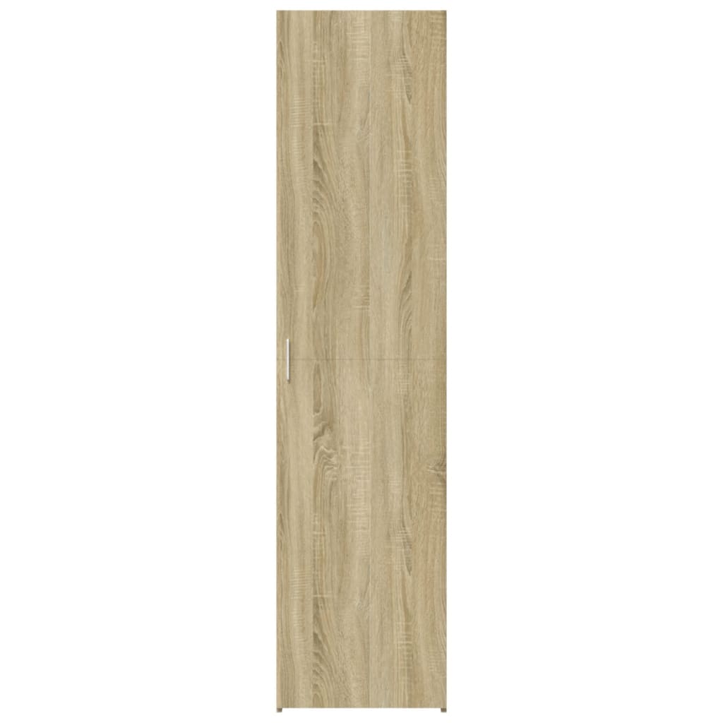 Hylle sonoma eik 50x42,5x185 cm konstruert tre