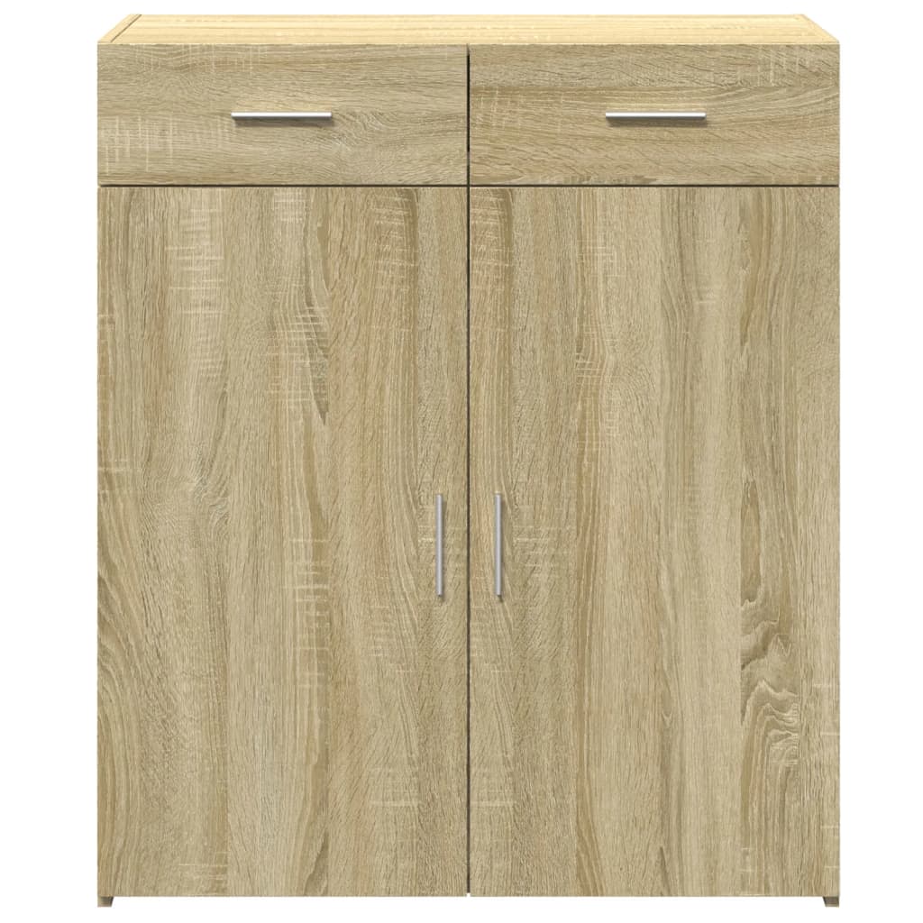 Skjenk sonoma eik 80x42,5x93 cm konstruert tre