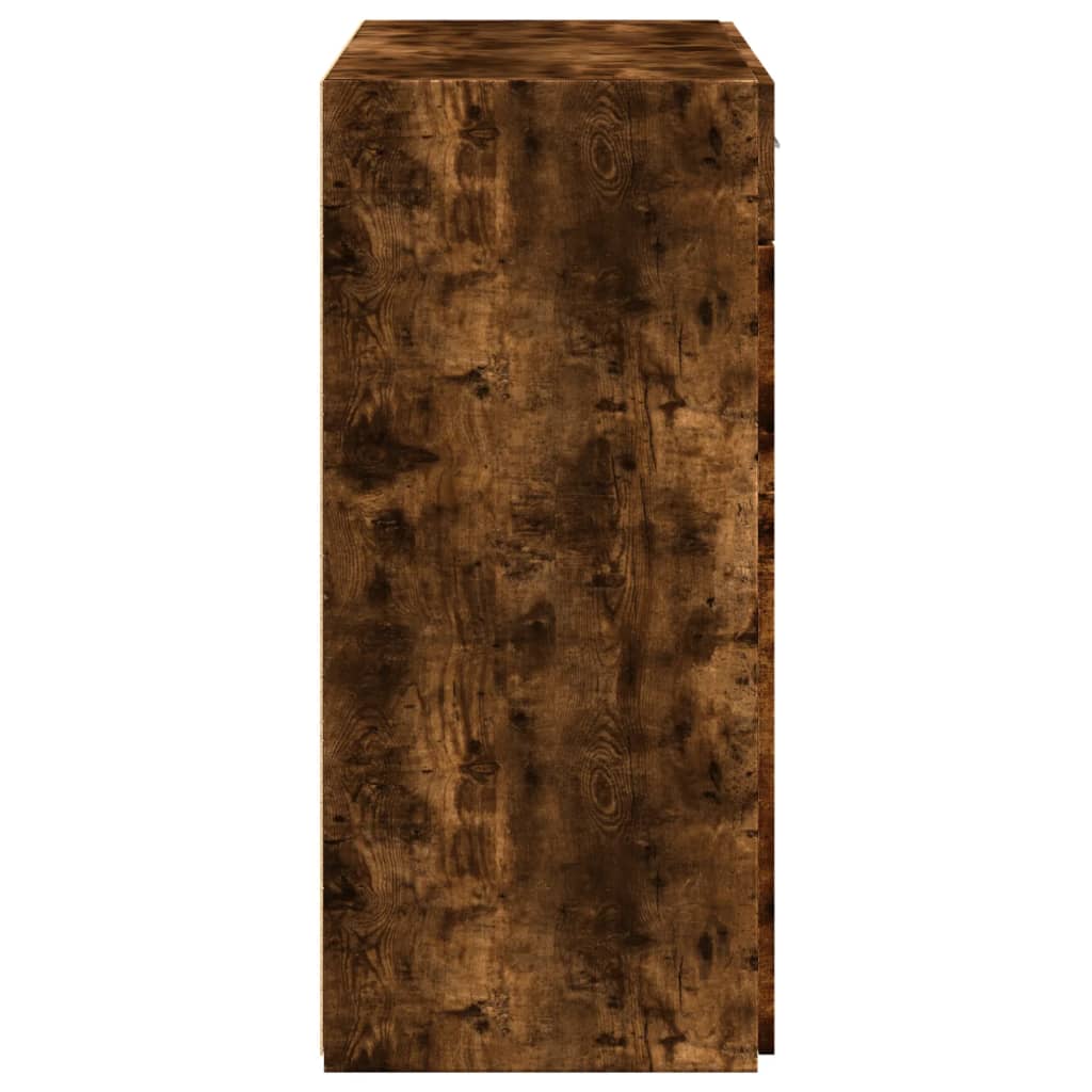 Skjenk røkt eik 80x42,5x93 cm konstruert tre
