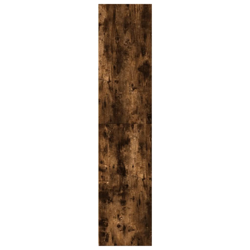 Highboard røkt eik 40x41x185 cm konstruert tre