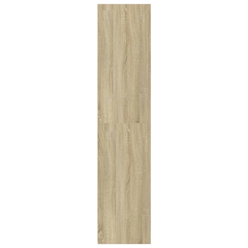 Highboard sonoma eik 50x41x185 cm konstruert tre