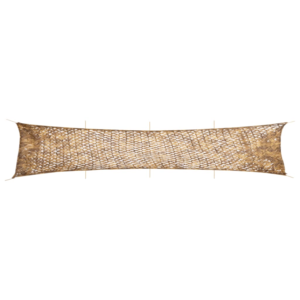 Kamuflasjenett med oppbevaringspose 844x142 cm sand