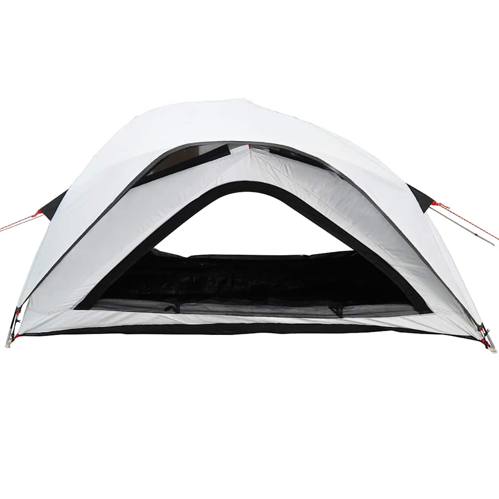 Campingtelt for 1 personer hvit blendingsstoff vanntett