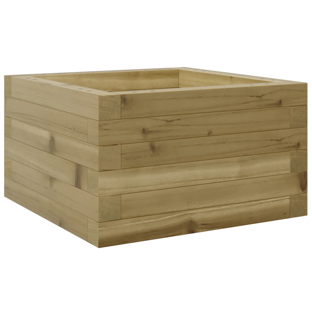 Blomsterkasse 40x40x23 cm impregnert furu