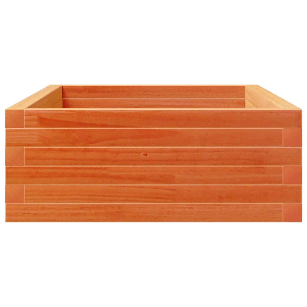 Plantekasse voksbrun 110x60x23 cm heltre furu