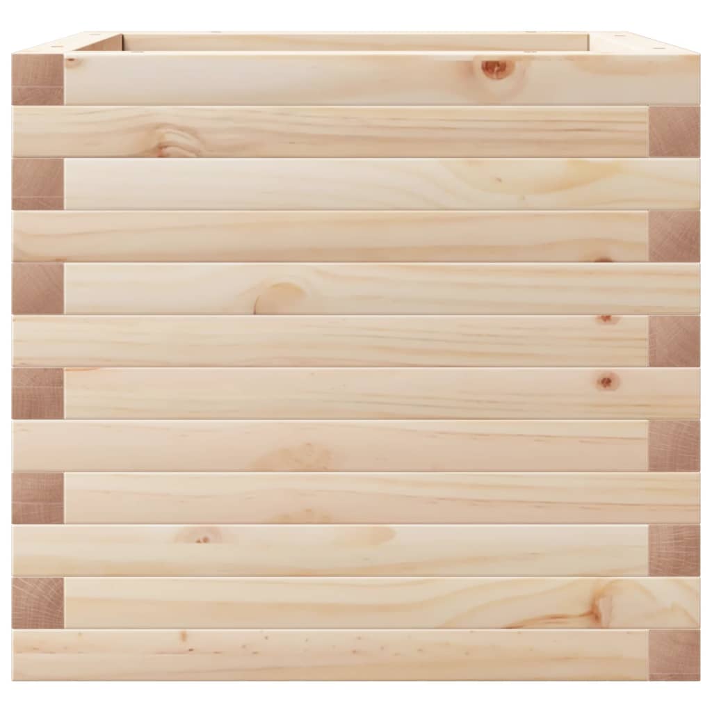 Plantekasse 50x50x45,5 cm heltre furu
