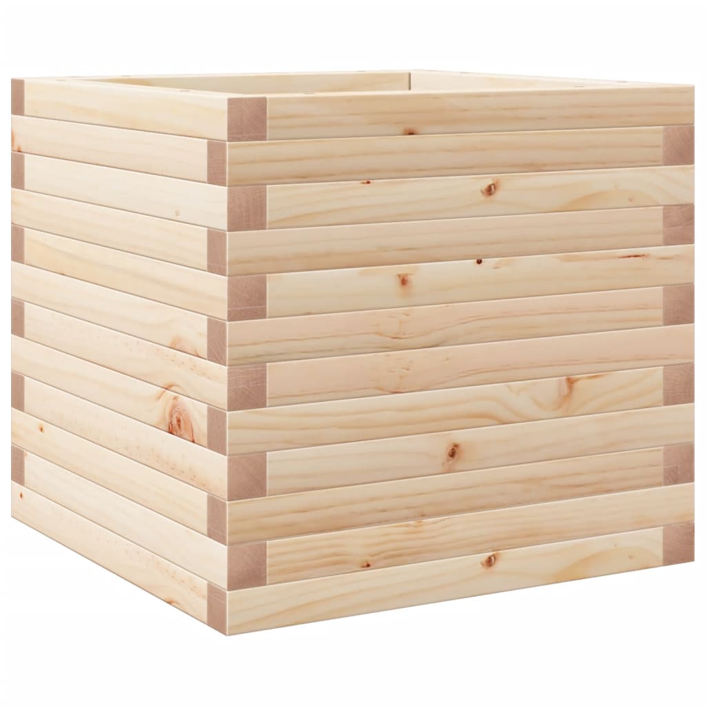 Plantekasse 50x50x45,5 cm heltre furu
