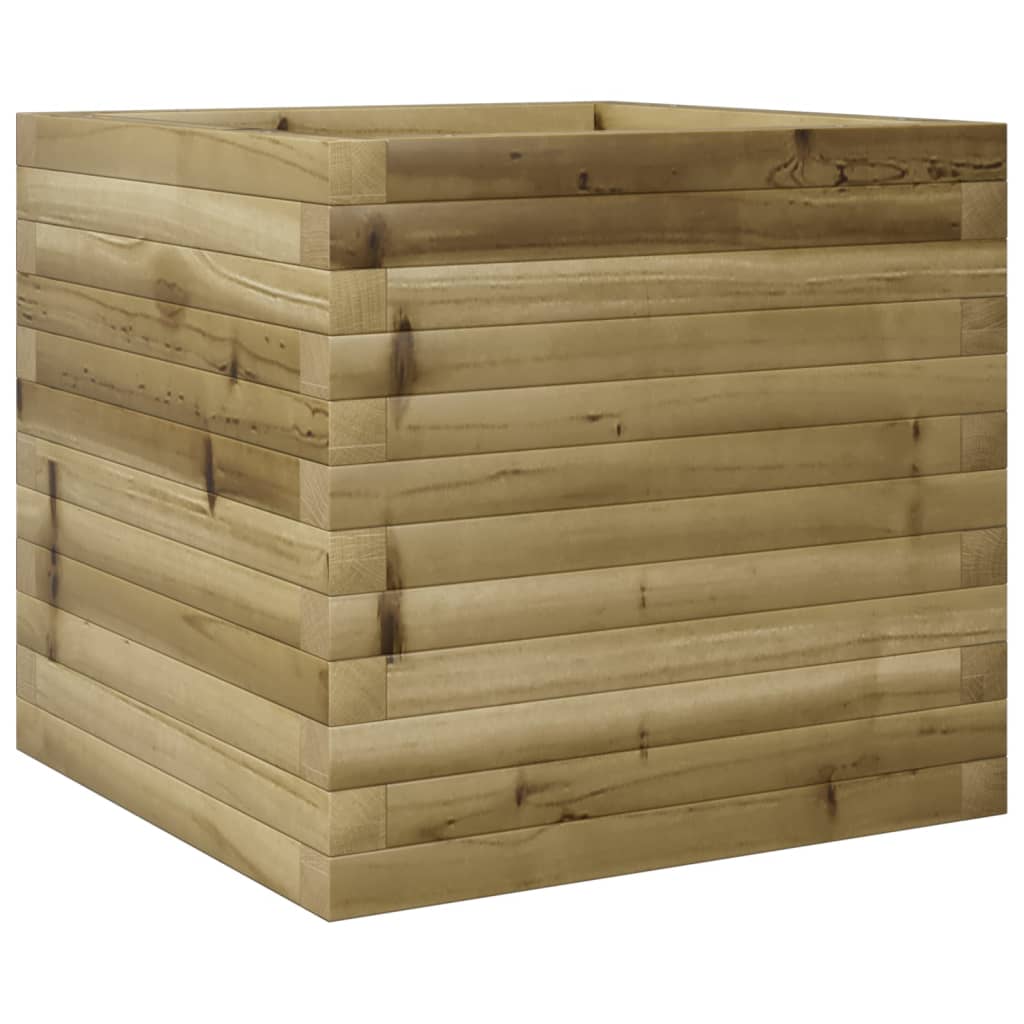 Plantekasse 50x50x45,5 cm impregnert furu