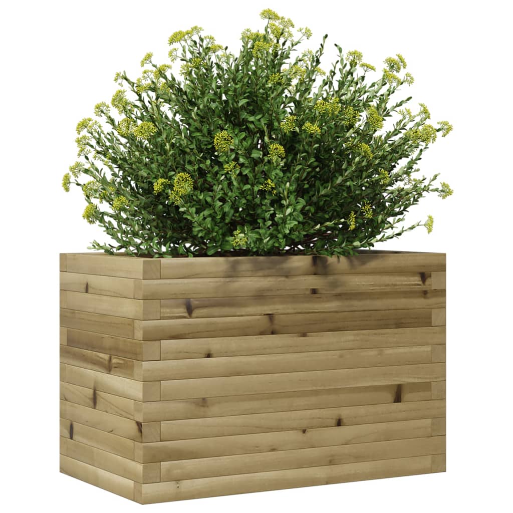 Plantekasse 70x40x45,5 cm impregnert furu