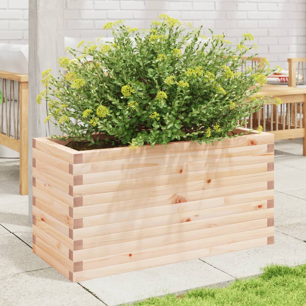 Plantekasse 90x40x45,5 cm heltre furu